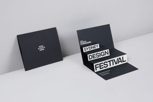 悉尼设计节视觉传达艺术设计,文字logo设计应用典范